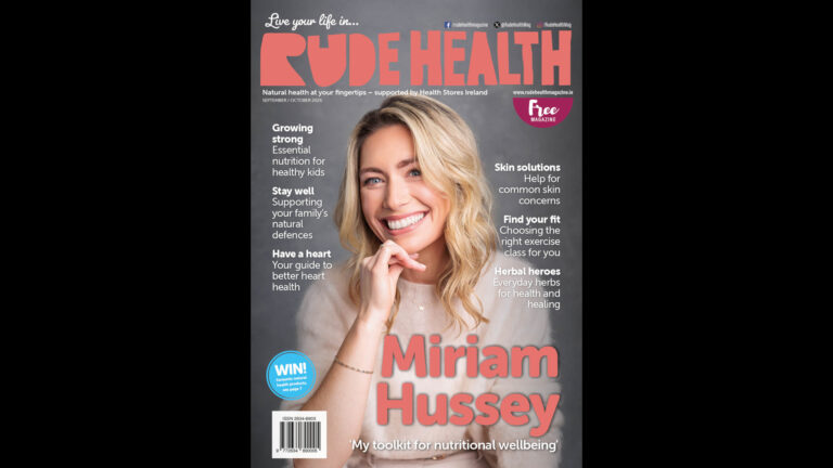 Miriam Hussey Rude Health Cover pic